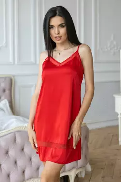 Жіноча сорочка класична Нк1091 Червоний